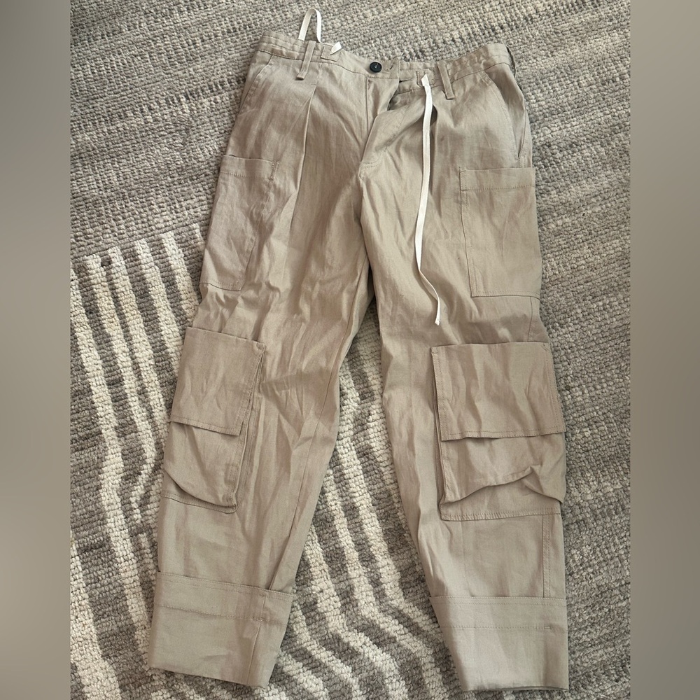 Zara Khaki Cargo pants